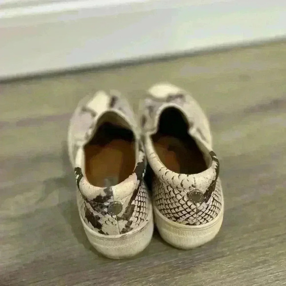 Steve Madden Snake Print Slip On Sneaker Flat Women’s Size 8 - Picture 4 of 6